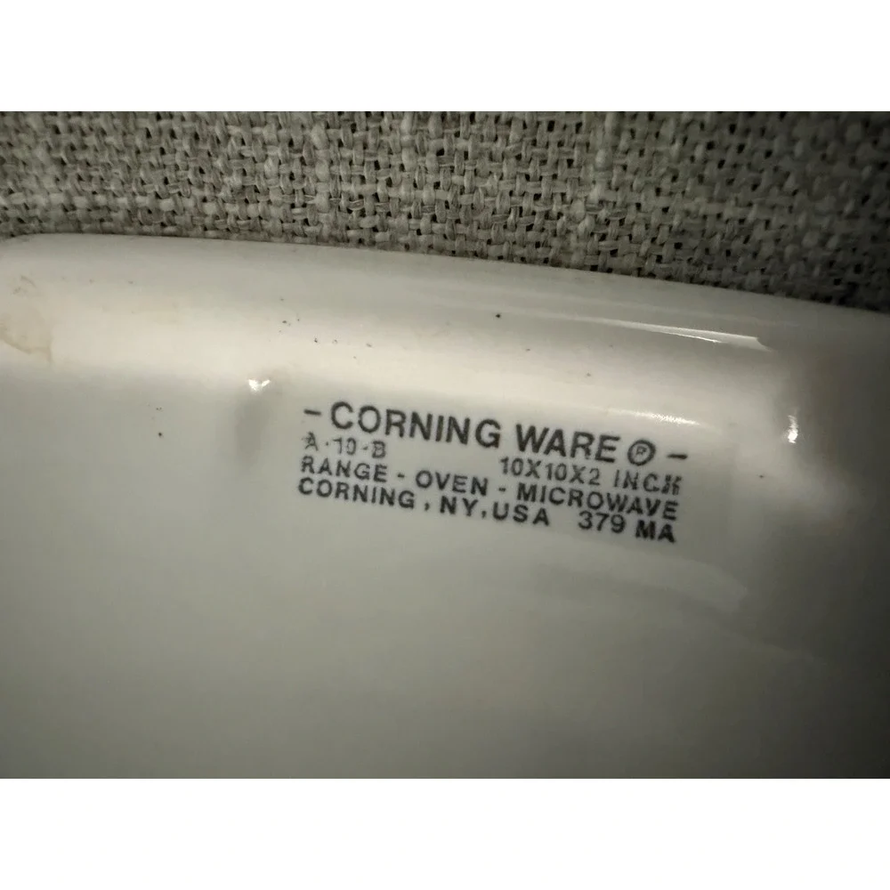 Vintage Corning Ware A-10-B Blue Cornflower 10